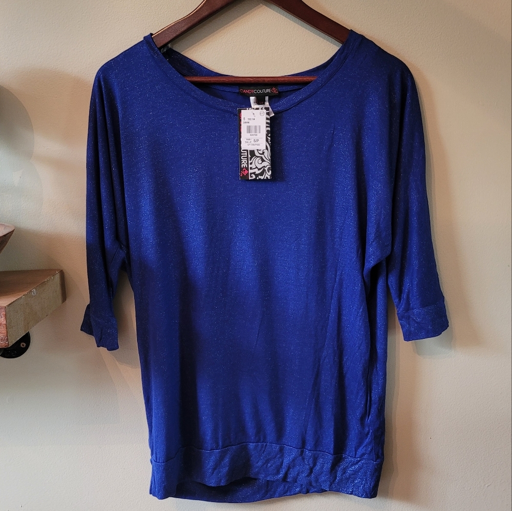 NEW Shimmery Blouson Top